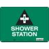 Shower Station Signs