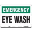 Emergency: Eye Wash Signs