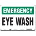 Emergency: Eye Wash Signs