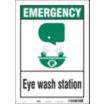 Emergency: Eye Wash Station Signs
