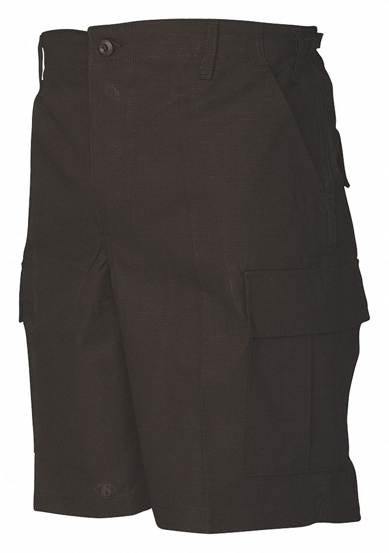 TRU-SPEC BDU Shorts, Black, Waist 32