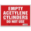 Chemical, Gas, & Hazardous Material Storage Signs - Grainger Industrial ...