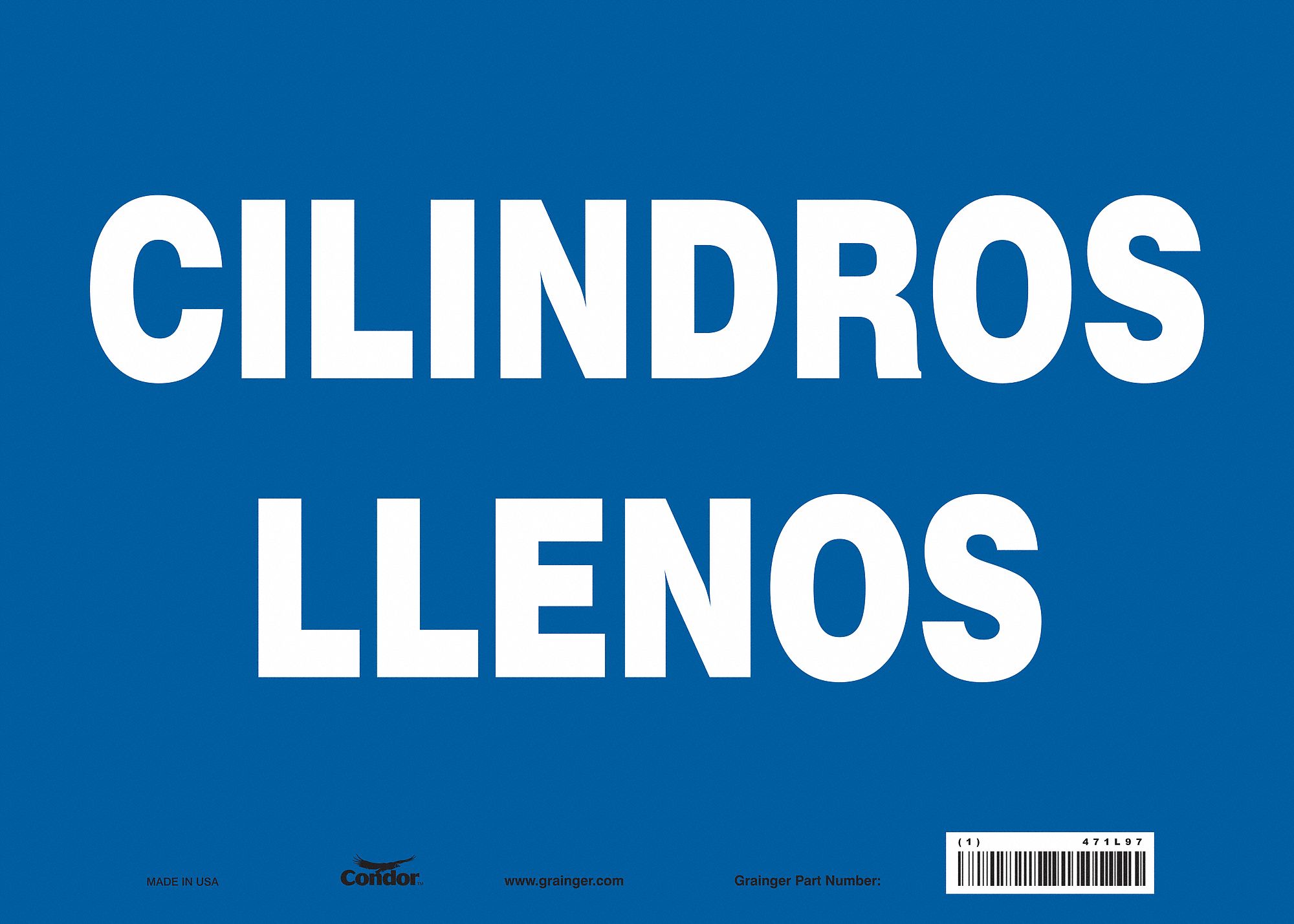 Safety Sign: Vinyl, Adhesive Sign Mounting, 10 in x 14 in Nominal Sign Size, Not Retroreflective