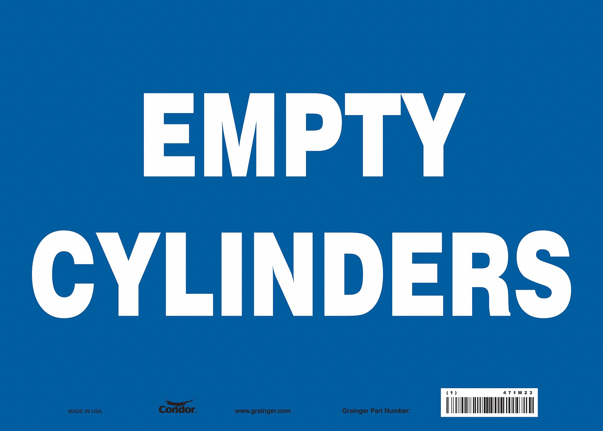 PANNEAU SECURITE,10PO X 14PO,VINYLE