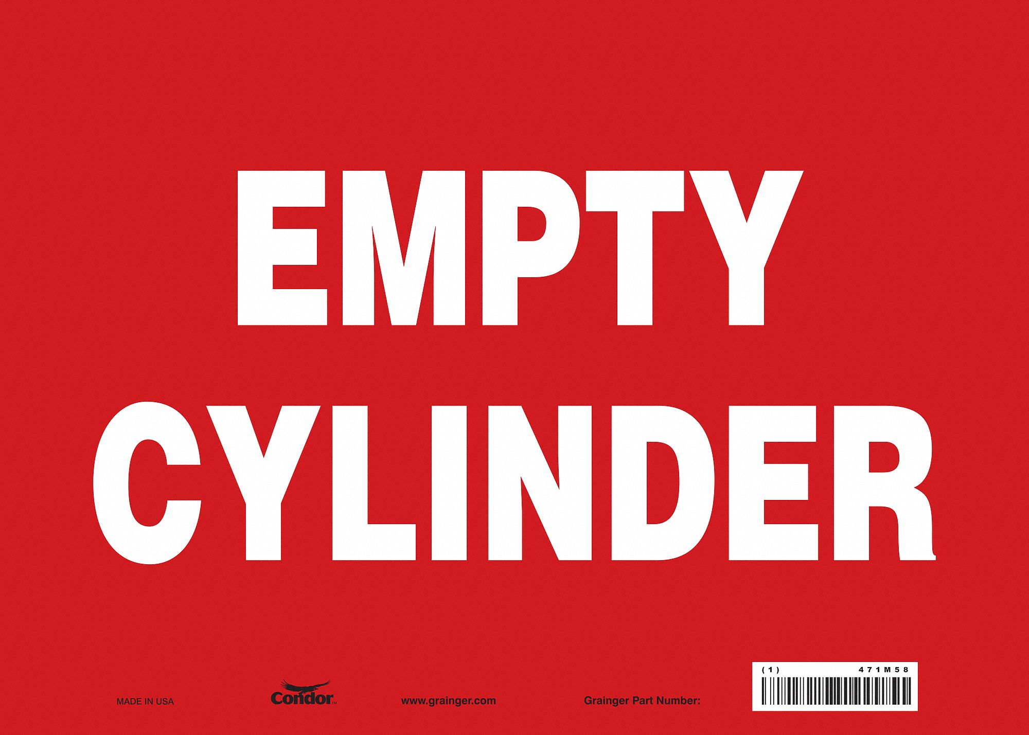 PANNEAU SECURITE,10PO X 14PO,VINYLE