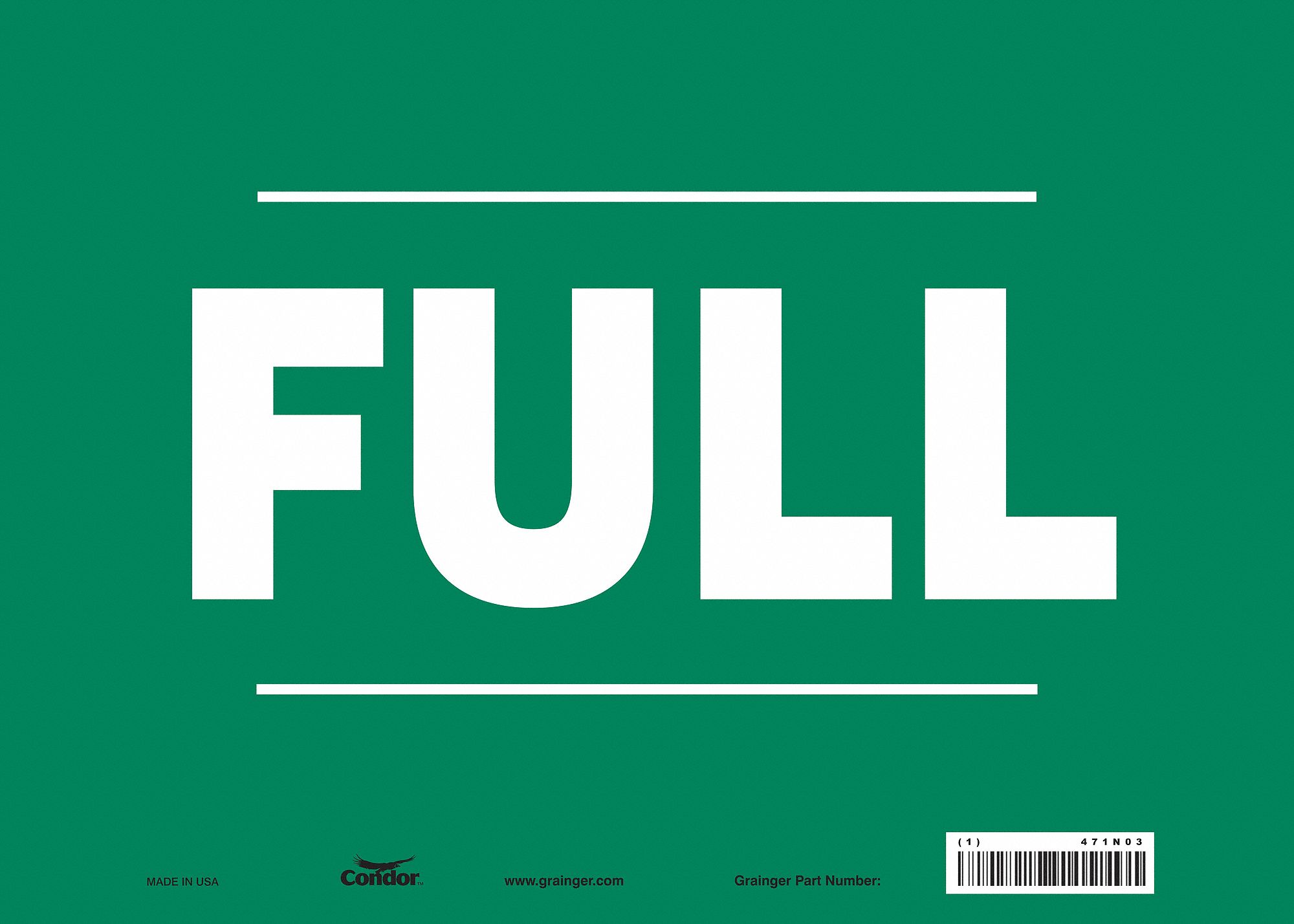 Safety Sign: Vinyl, Adhesive Sign Mounting, 10 in x 14 in Nominal Sign Size, Not Retroreflective