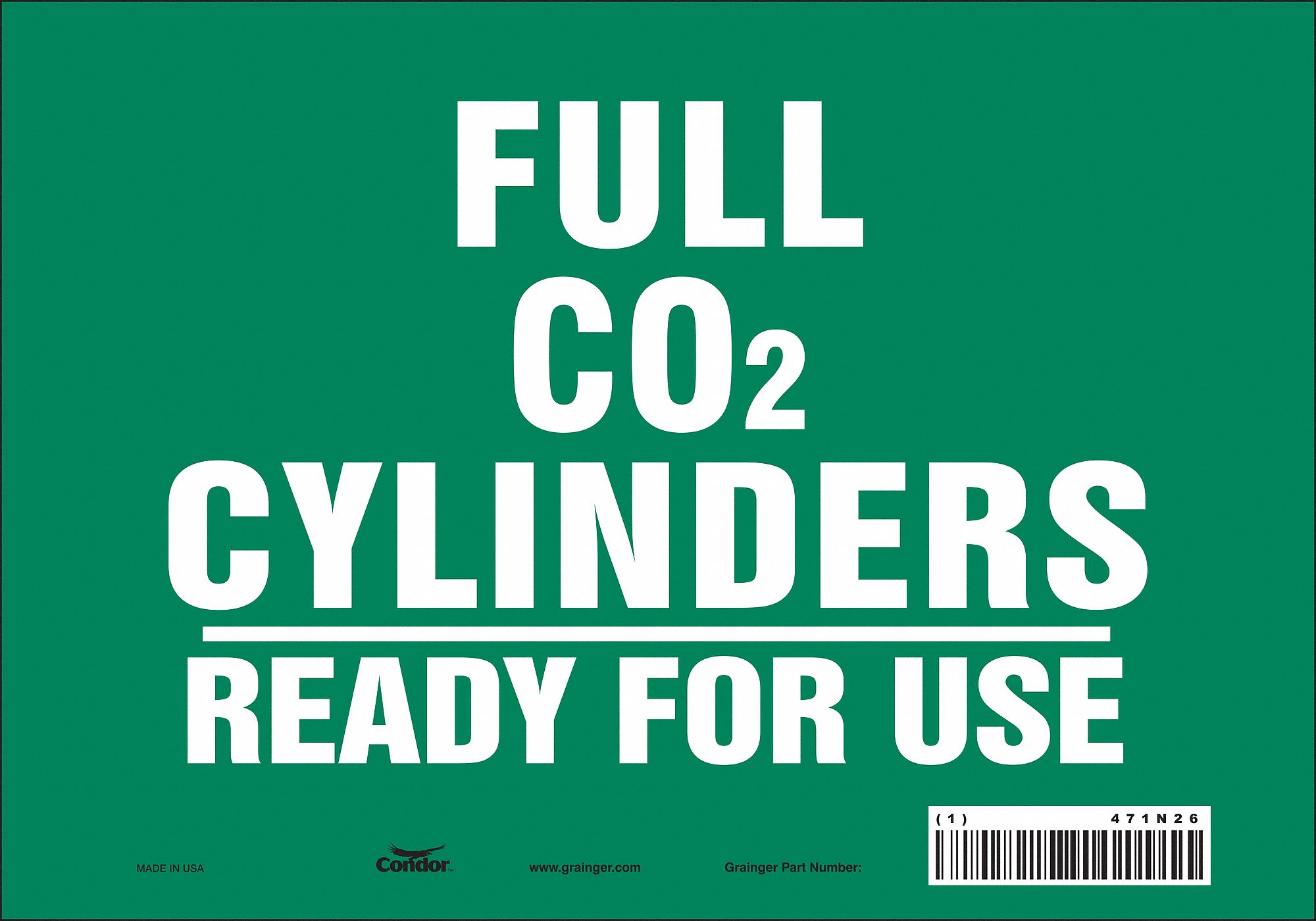 Safety Sign: Vinyl, Adhesive Sign Mounting, 7 in x 10 in Nominal Sign Size, Not Retroreflective