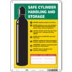 Safe Cylinder Handling And Storage Signs
