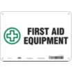 First Aid Equipment Signs