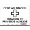 First Aid Station/Estacion De Primeros Auxilios Signs