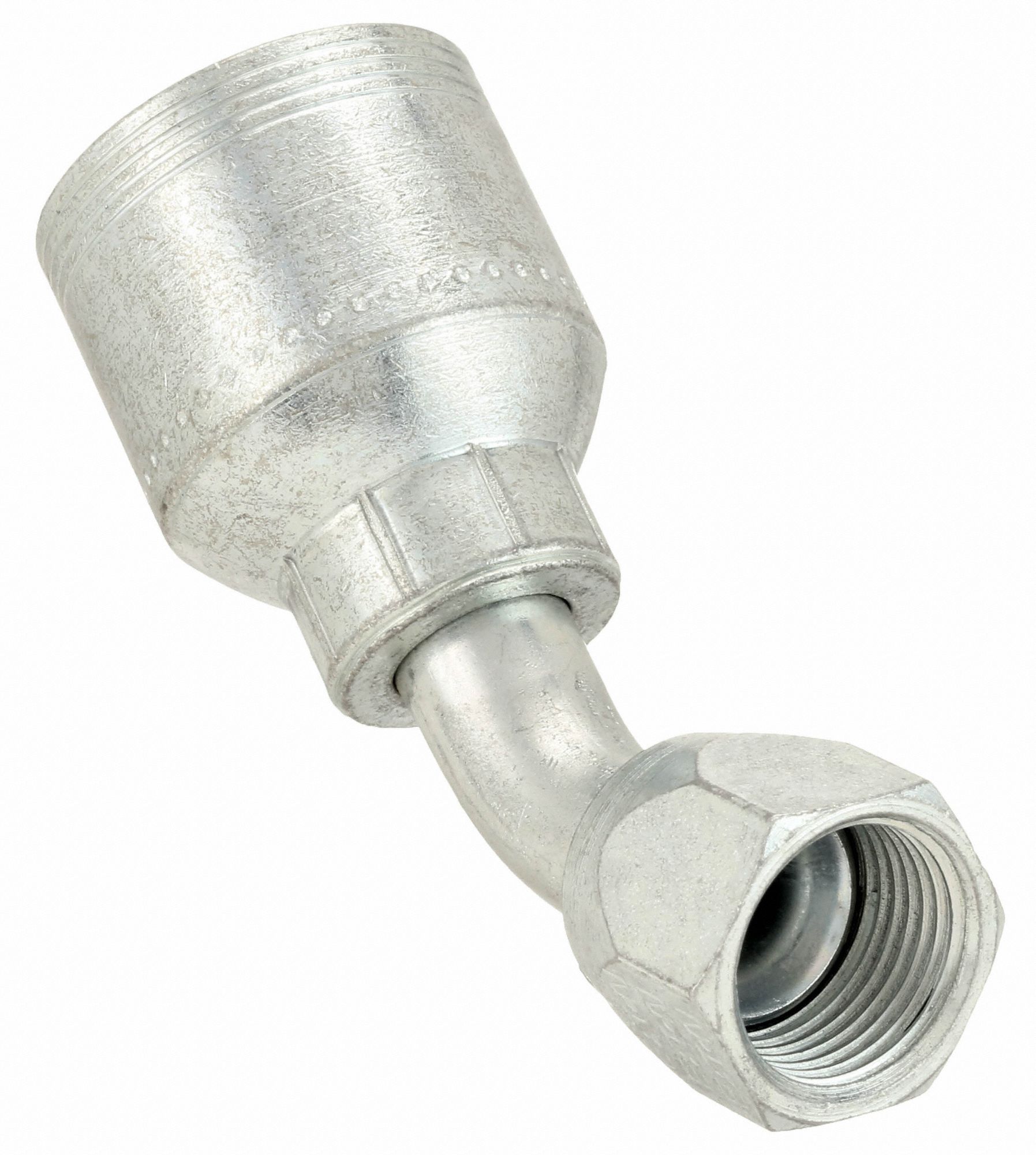 EATON AEROQUIP Hydraulic Crimp Fitting, Fitting Material Steel x Steel