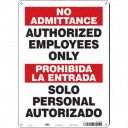 Employees Only Signs Grainger Industrial Supply