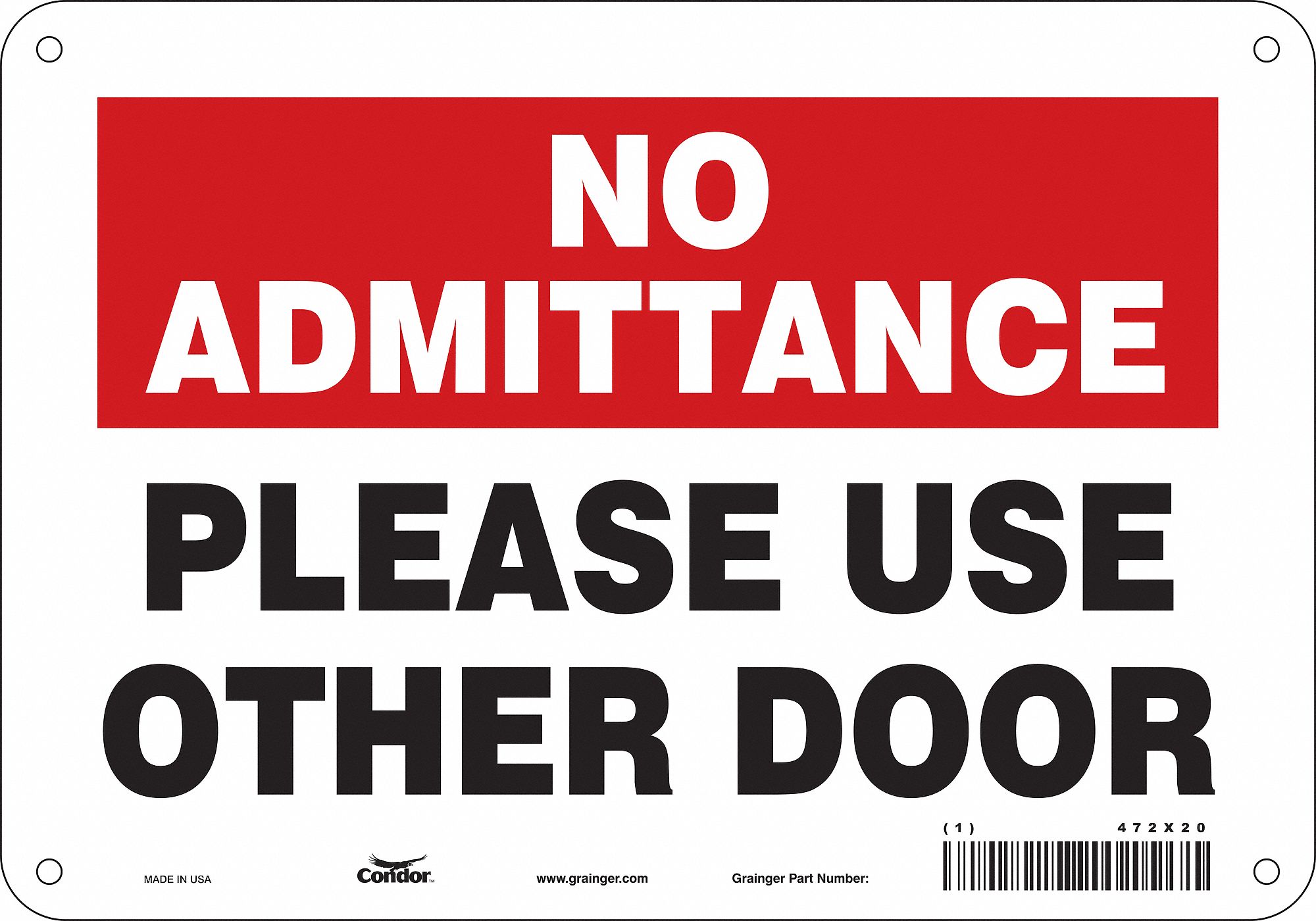 polyethylene-mounting-holes-sign-mounting-safety-sign-472x20-472x20