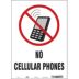 No Cellular Phones Signs