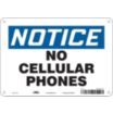 Notice: No Cellular Phones Signs