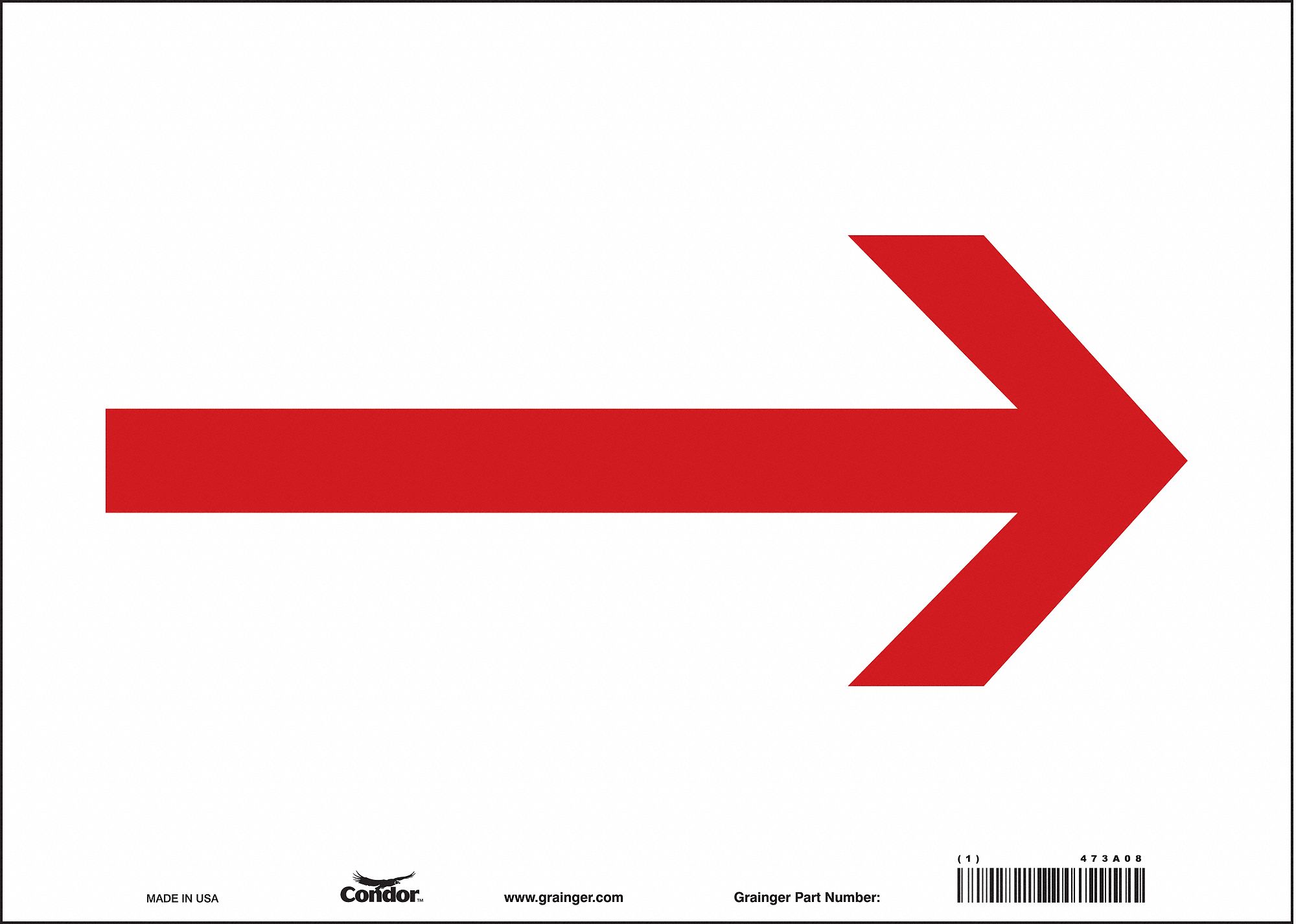 Safety Sign: Vinyl, Adhesive Sign Mounting, 10 in x 14 in Nominal Sign Size, Not Retroreflective