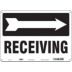 Receiving (Right Arrow) Signs