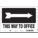 SAFETY SIGN, VINYL, ADHESIVE MOUNT, 7 X 10 IN NOMINAL SIGN SIZE, NOT RETROREFLECTIVE, THIS WAY TO OFFICE (RIGHT ARROW)