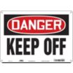 Danger: Keep Off Signs