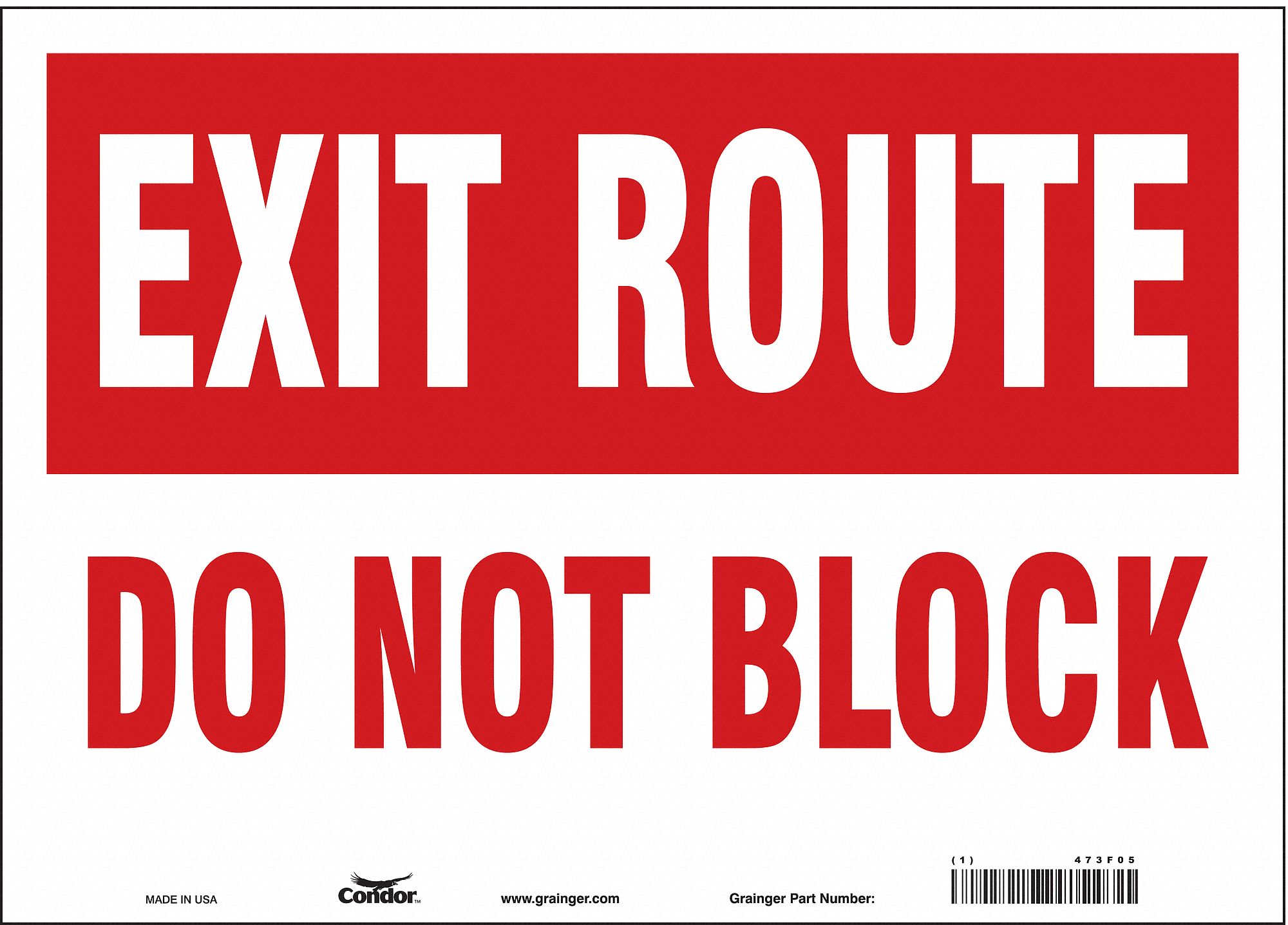 Safety Sign: Vinyl, Adhesive Sign Mounting, 10 in x 14 in Nominal Sign Size, Not Retroreflective