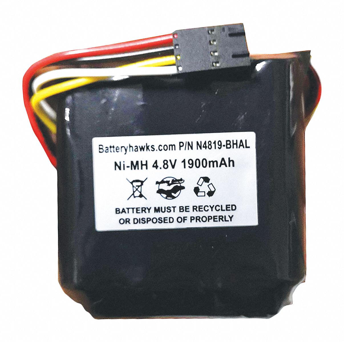 Nickel Metal Hydride Battery Pack: For 52VN84, For TIF8800X, Fits Robinair Brand, Leak Detectors