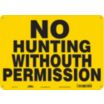 No Hunting Without Permission Signs