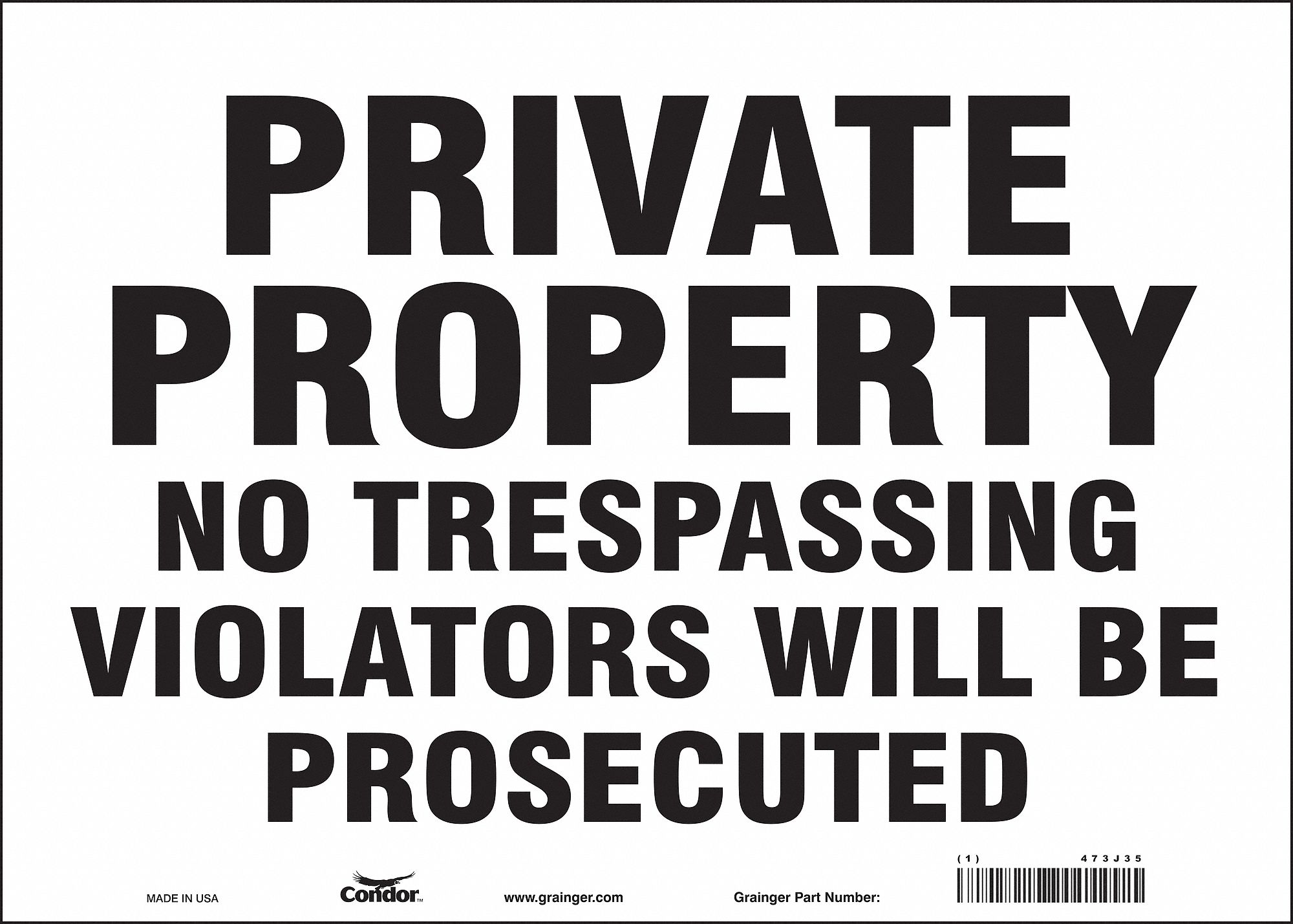 Safety Sign: Vinyl, Adhesive Sign Mounting, 10 in x 14 in Nominal Sign Size, Not Retroreflective