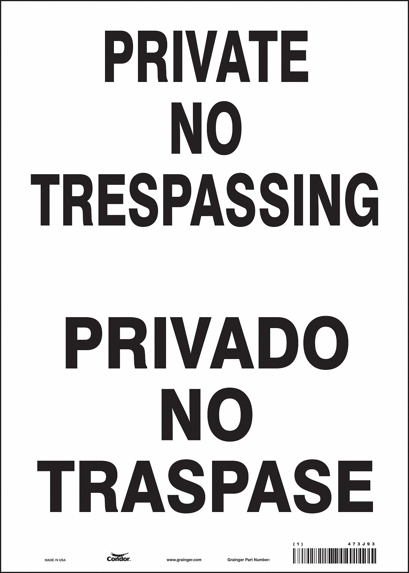 Safety Sign: Vinyl, Adhesive Sign Mounting, 14 in x 10 in Nominal Sign Size, Not Retroreflective