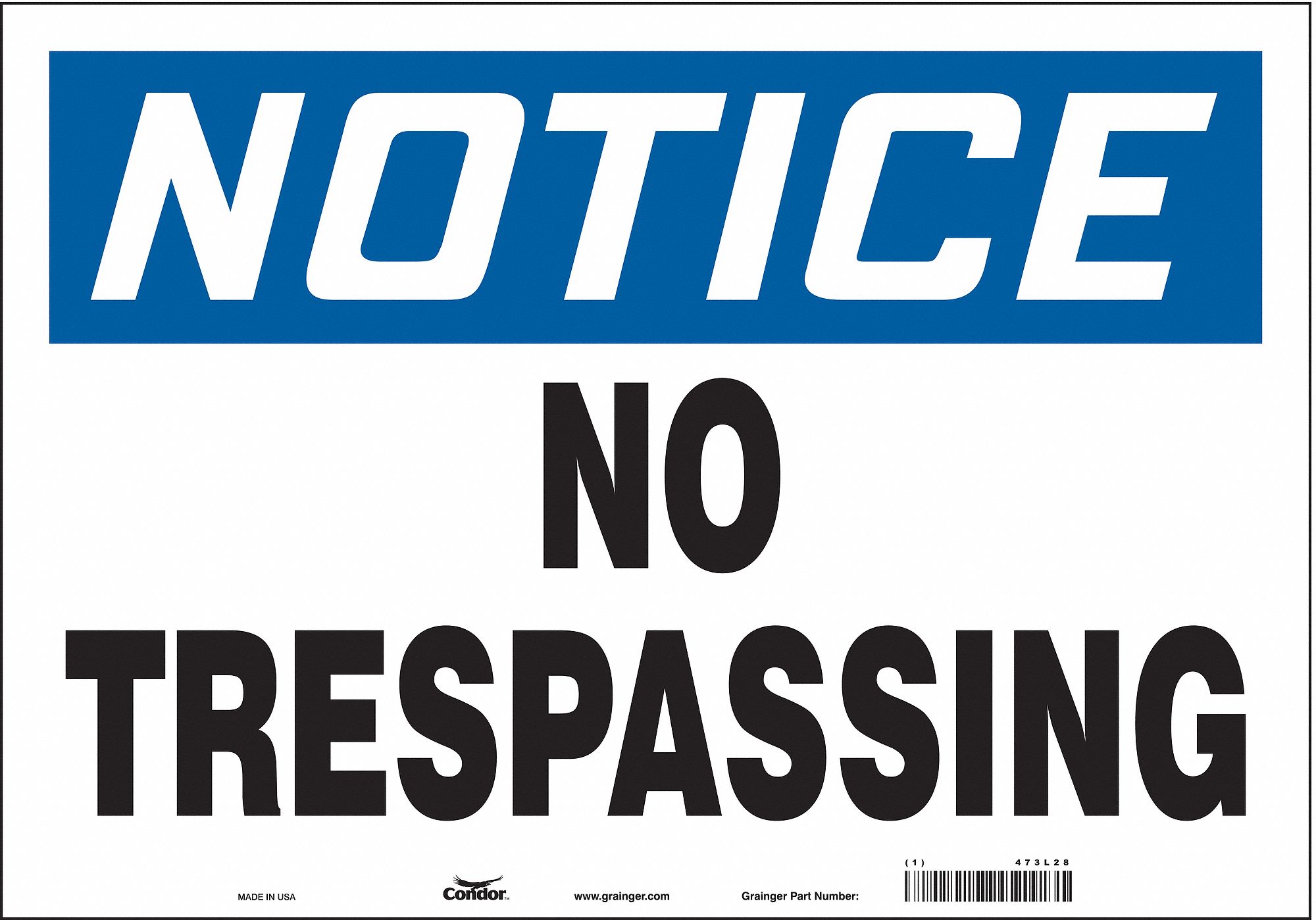 Safety Sign, 14 in x 20 in, Vinyl