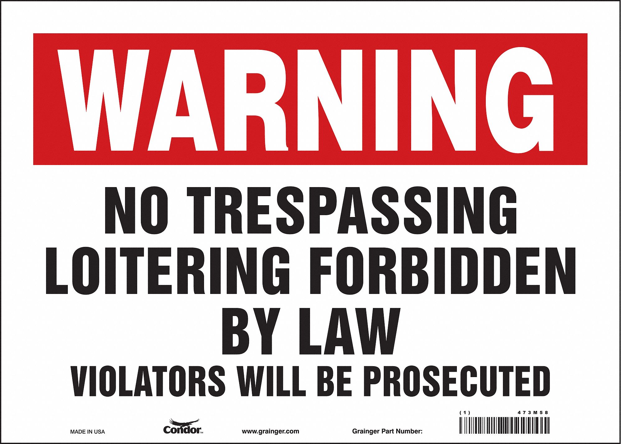 Safety Sign: Vinyl, Adhesive Sign Mounting, 10 in x 14 in Nominal Sign Size, Not Retroreflective