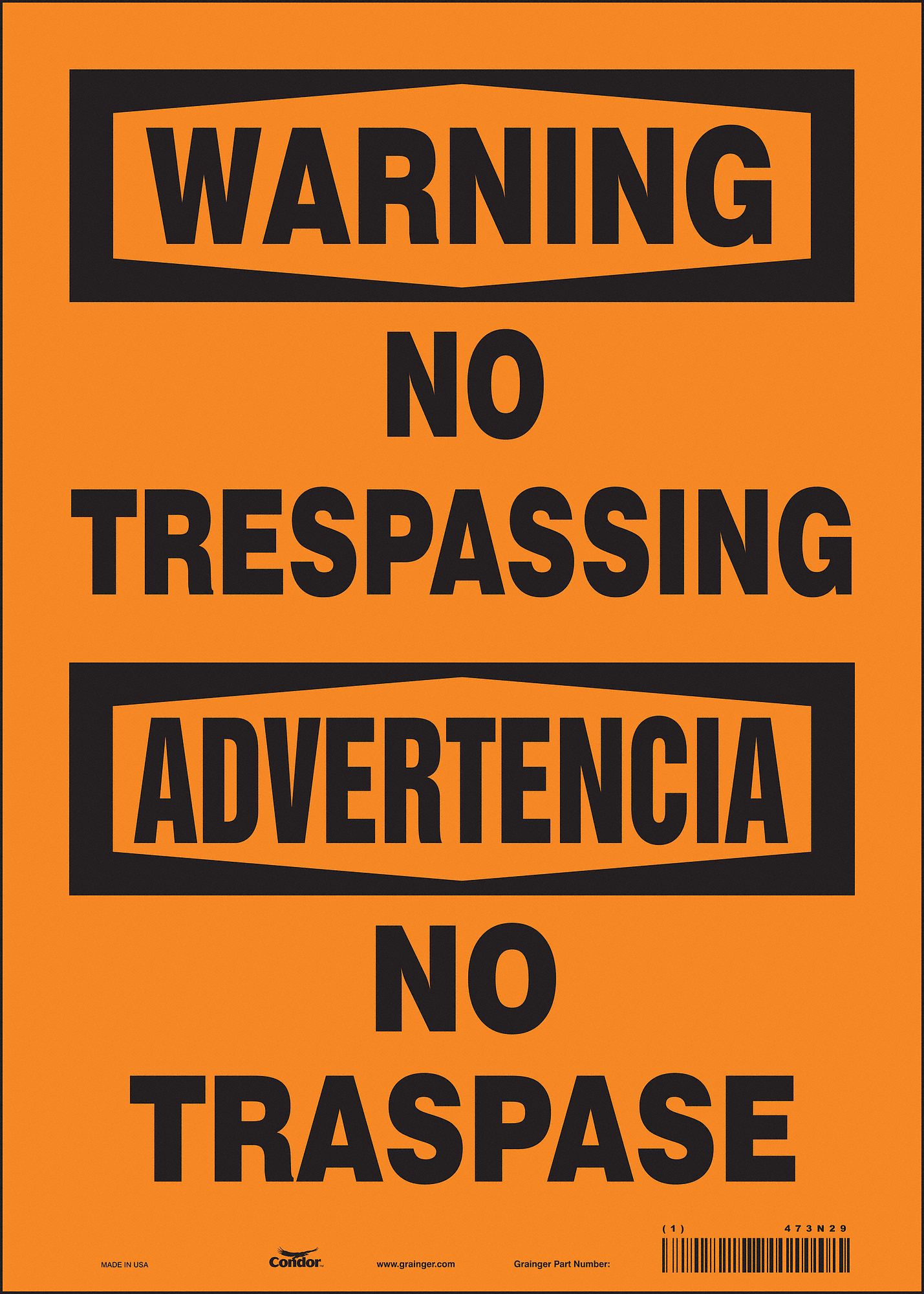 Safety Sign: Vinyl, Adhesive Sign Mounting, 14 in x 10 in Nominal Sign Size, Not Retroreflective