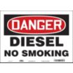 Danger: Diesel No Smoking Signs