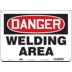 Danger: Welding Area Signs