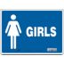 Girls Restroom Signs