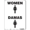 Women/Damas Restroom Signs