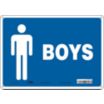 Boys Restroom Signs