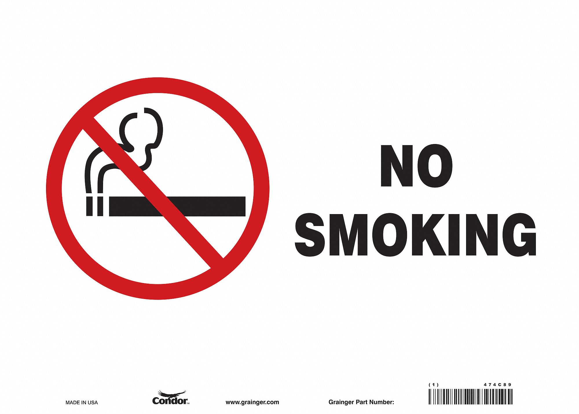 PANNEAU SECURITE,10PO X 14PO,VINYLE