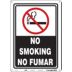 No Smoking/No Fumar Signs