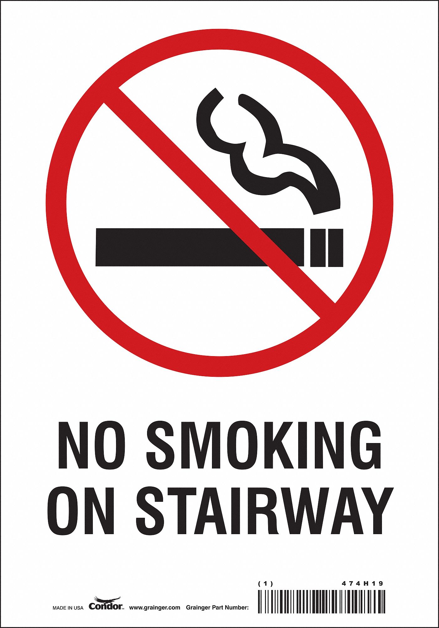 Safety Sign: Aluminum, Mounting Holes Sign Mounting, 10 in x 7 in Nominal Sign Size, 0.032 in Thick