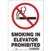 Smoking In Elevator Prohibited Signs