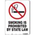 Smoking Is Prohibited By State Law Signs