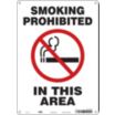 Smoking Prohibited In This Area Signs