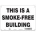 This Is A Smoke-Free Building Signs