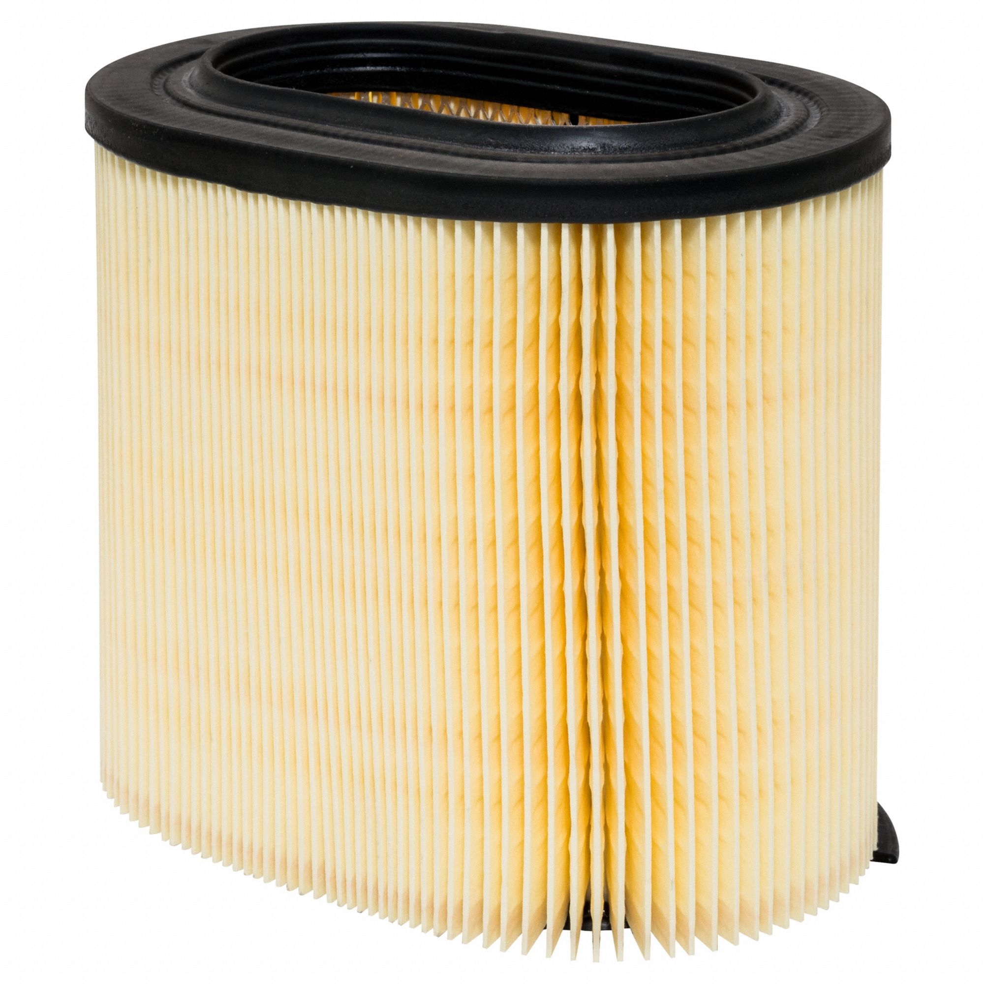 Automotive Air Filter: Round-Oval, Engine, Oval, Axial Seal, 9 9/16 in Overall Ht