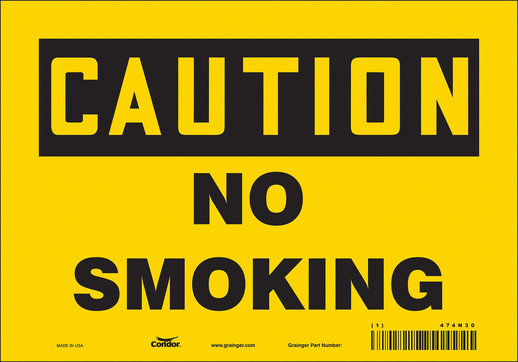 SAFETY SIGN,7 INX10 IN,VINYL