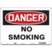 Danger: No Smoking Signs