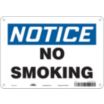 Notice: No Smoking Signs