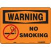 Warning: No Smoking Signs