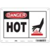 Danger: Hot (Hot Hand Symbol) Signs