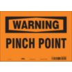 Warning: Pinch Point Signs